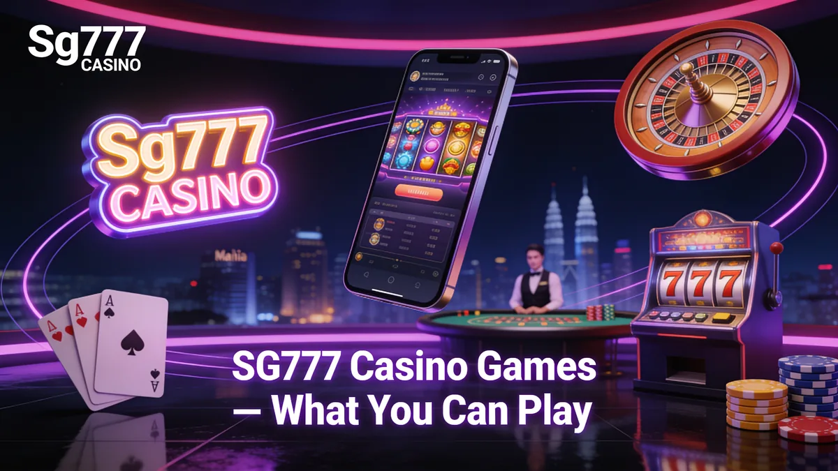 SG777 Casino Games — What You Can Play — sg777 in the Philippines